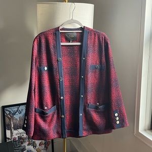 Maje Blazer Cardigan